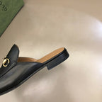 Gucci Princetown Slipper Black Leather