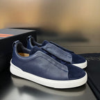 ZEGNA  Triple Stitch Sneakers (Pronta Entrega) Tamanho 40 e 41