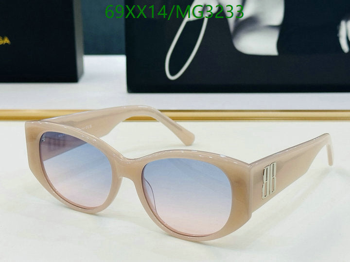 Óculos de sol Balenciaga Extreme BB0455S Bege