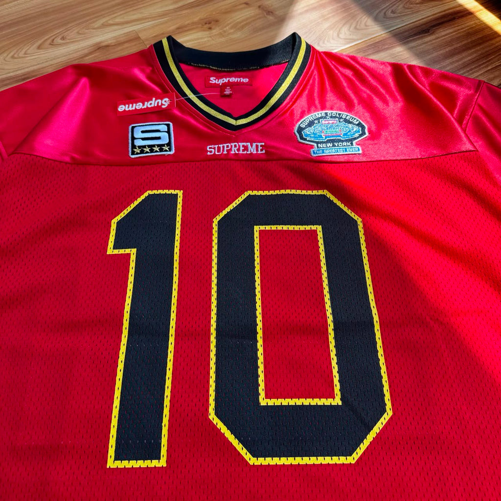 Camiseta Supreme Find God Football Red SS26-W1