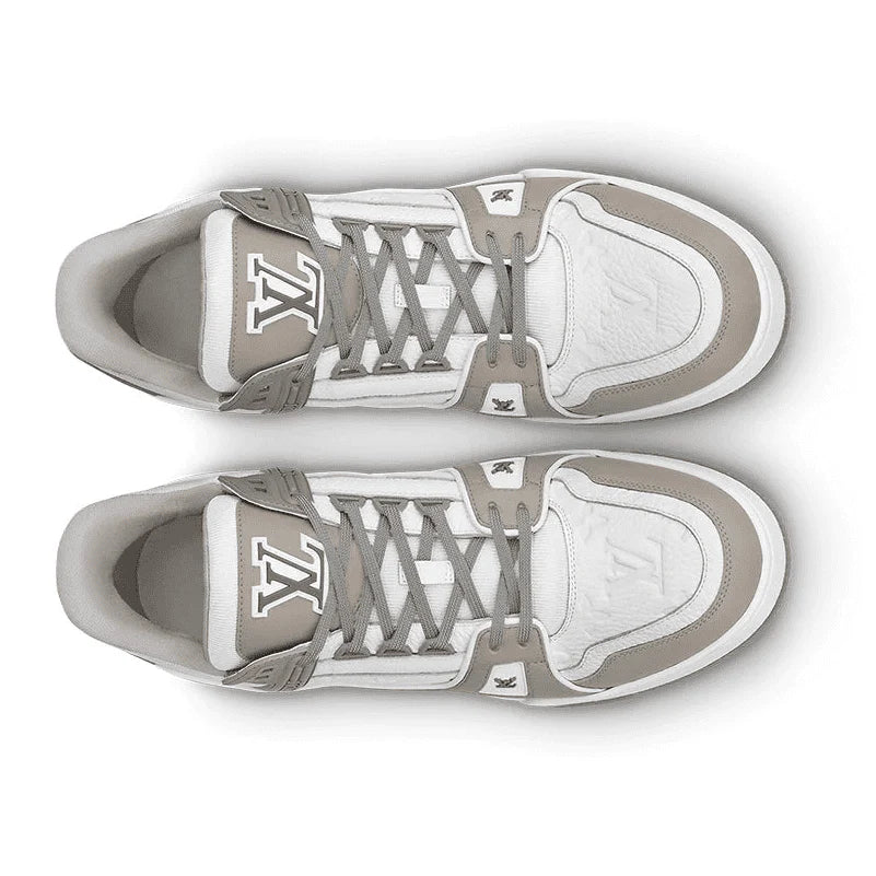 Louis Vuitton Trainer Brown Cream