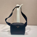 Prada Brique Shoulder Bag Black