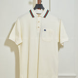 Polo Gucci Beige Logo T Shirt