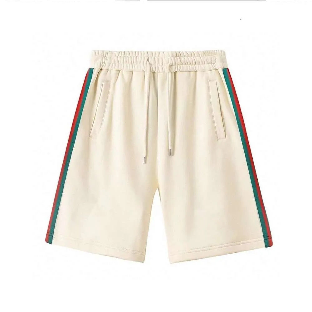 Shorts Gucci Beige Listra Red Green