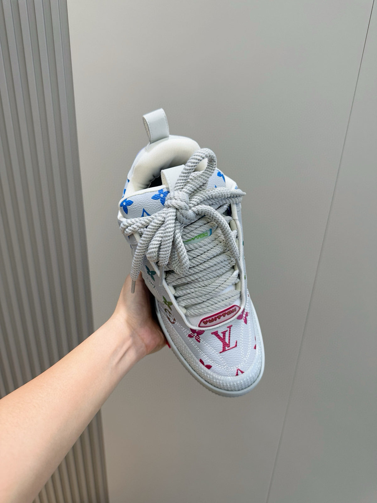 Louis Vuitton LV Skate Sneaker Gray Gradient Monogram