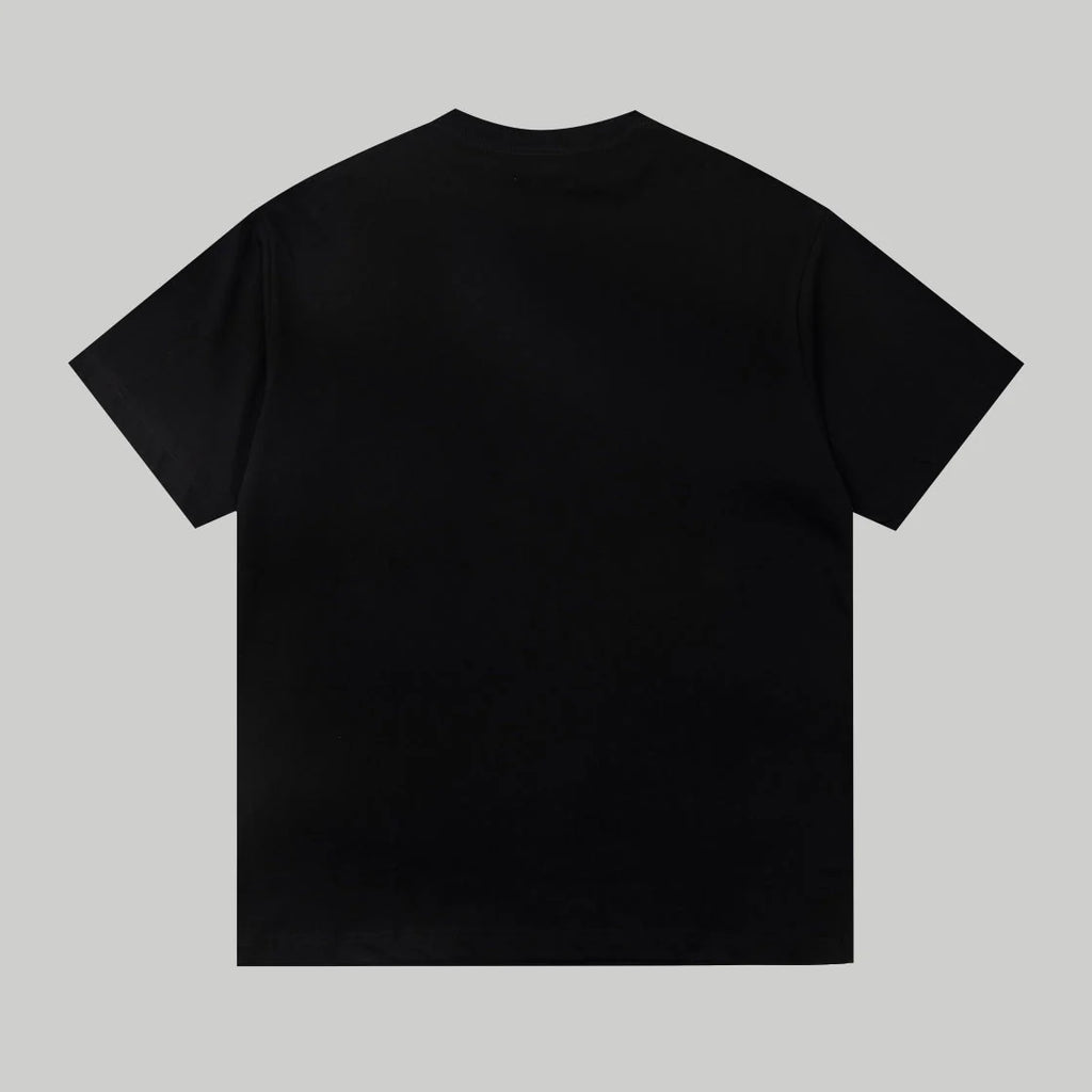 Camiseta Burberry Black Logo Beige (Pronta Entrega) Tam P