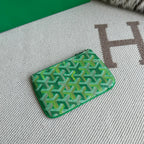 Goyard Senat Nano key pouch multicolored powder Green