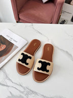 CELINE LYMPIA MULE in TRIOMPHE