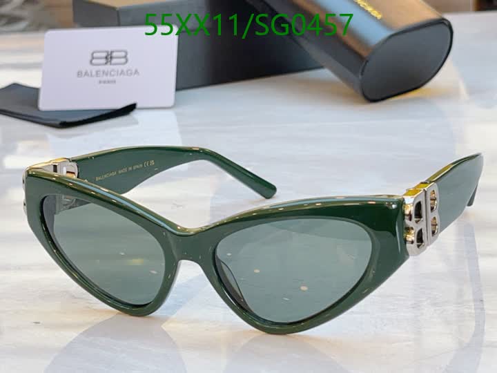 Óculos de sol Balenciaga Sunglasses BB Sunset