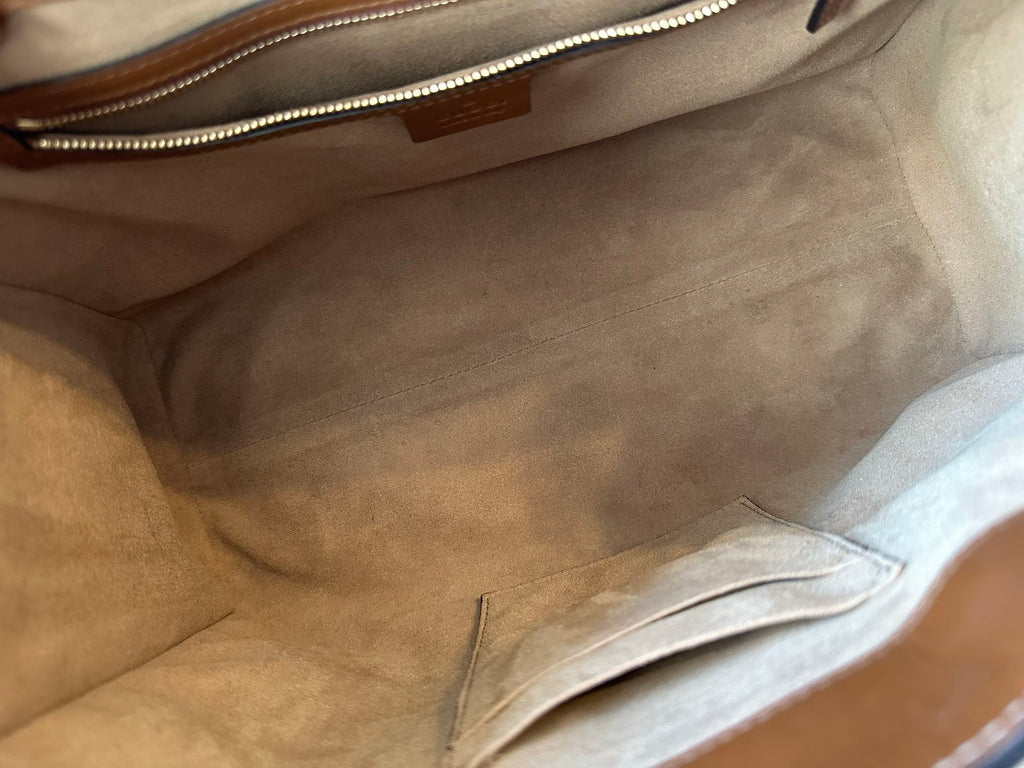 Gucci Padlock Brown Medium Shoulder Bag (Pronta Entrega)
