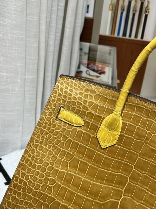 Bolsa Hermès Handmade Tote 30 Gold