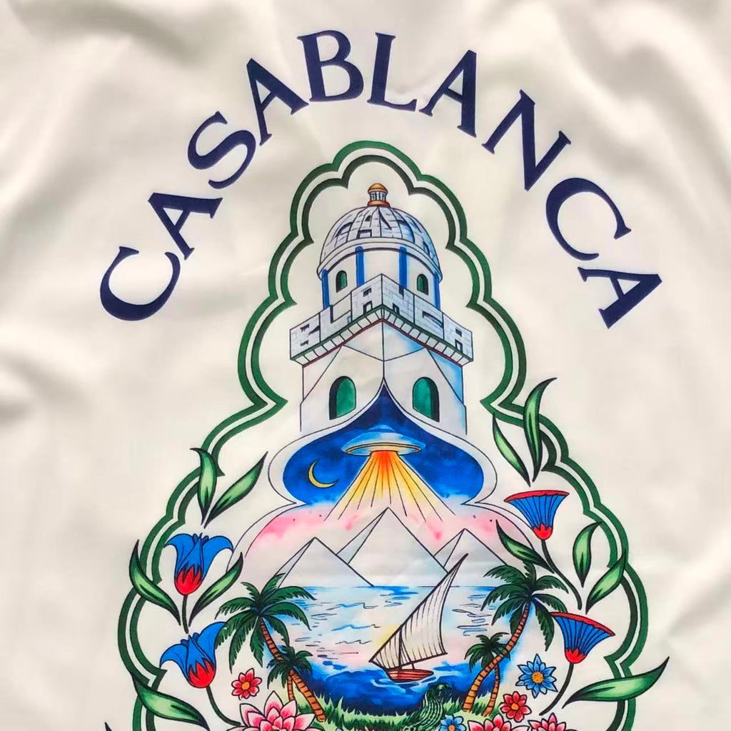 Conjunto CasaBlanca Hotel Emblem Silk Sleeve Bowling