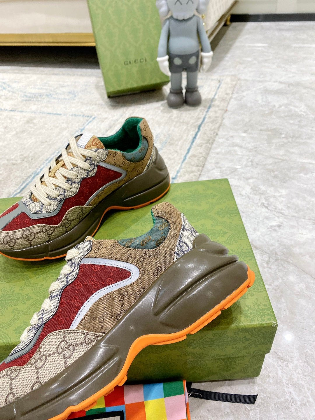 Gucci Rython GG Multicolor White