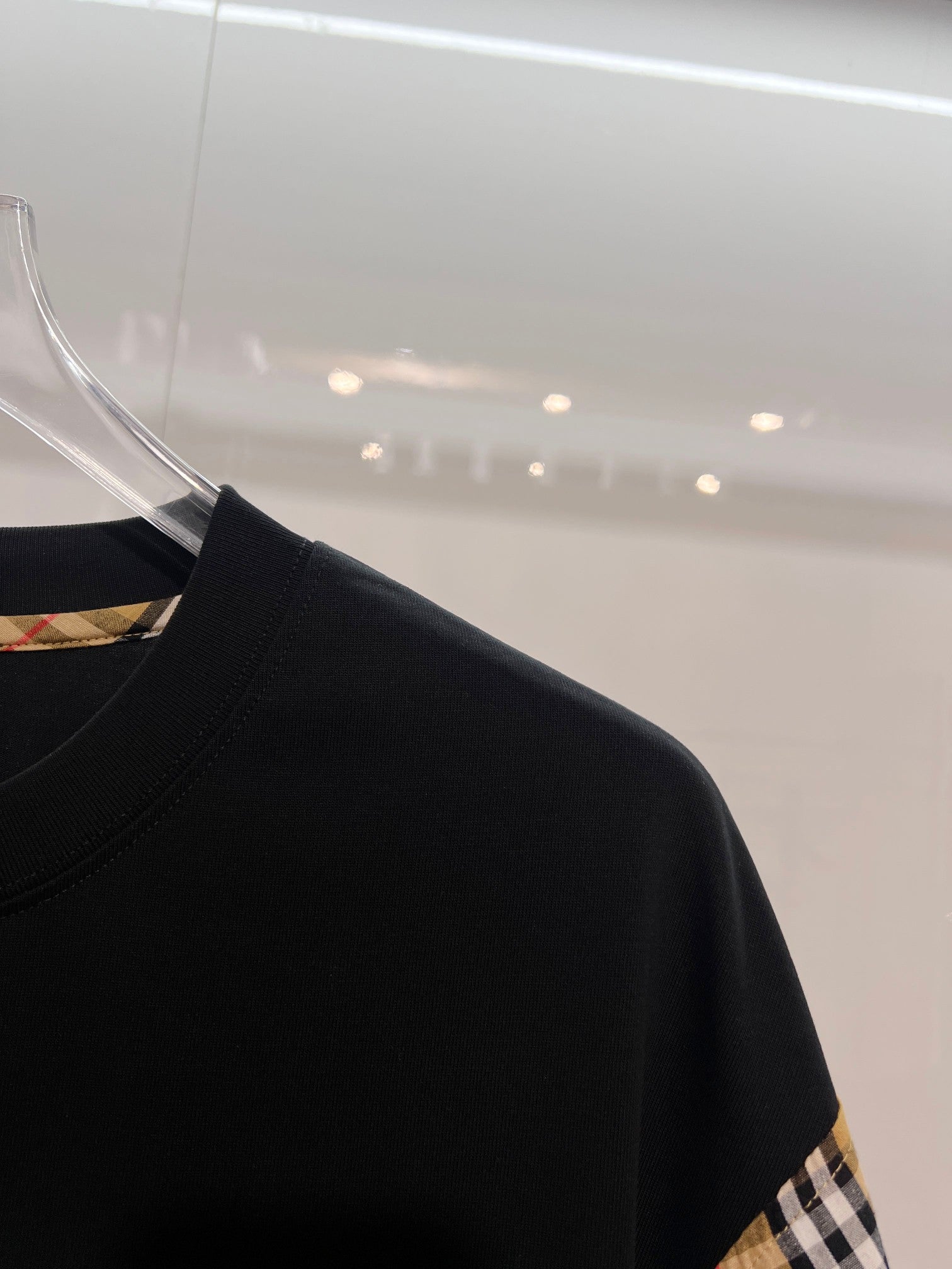 Camiseta Burberry Black Logo Black White