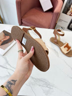 CELINE LYMPIA FLAT STRAP SANDAL (Pronta Entrega) Tamanho 36