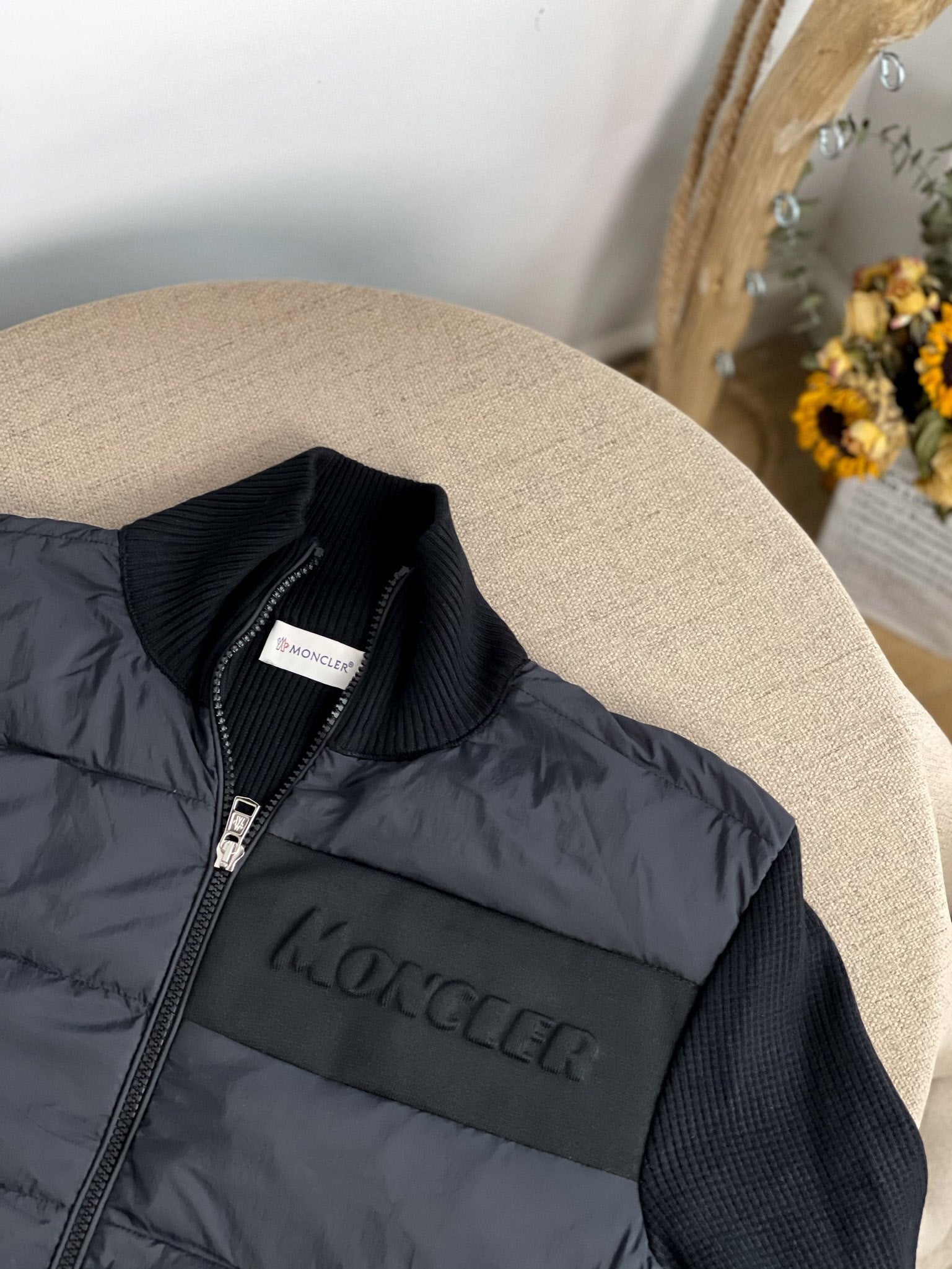 Jaqueta Moncler Cardigan Black
