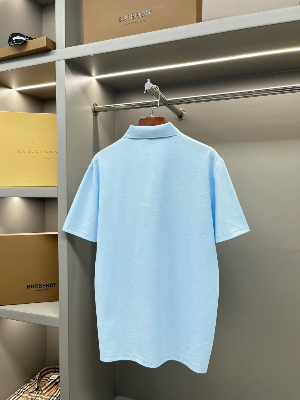 Polo Burberry Social Azul