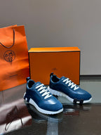 Hermes Goatskin Bouncing Bleu Turquin
