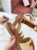 CELINE LYMPIA FLAT STRAP SANDAL (Pronta Entrega) Tamanho 36