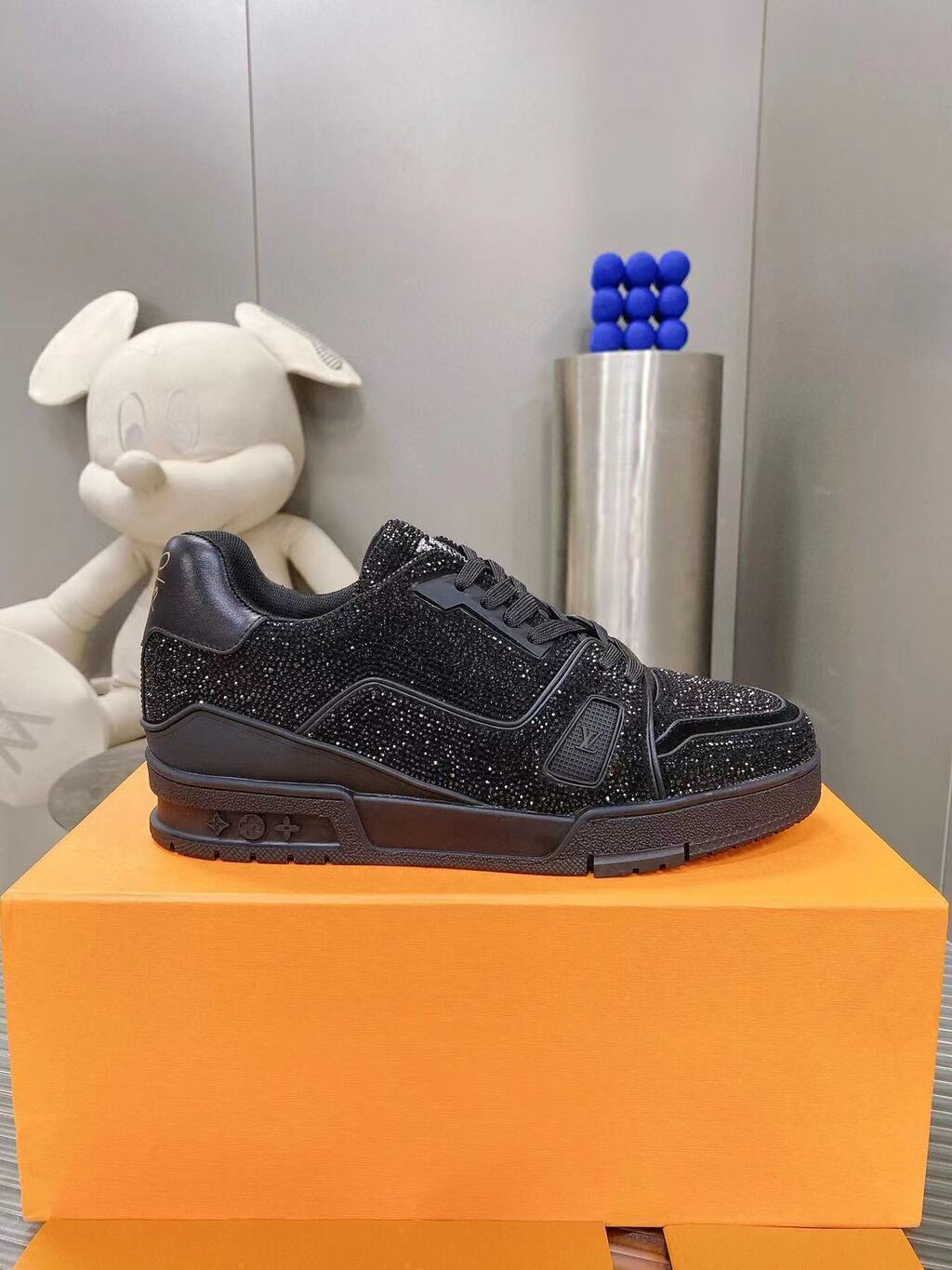 Trainer Black Crystals (Pronta Entrega)Tamanho 41