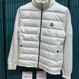 Puffer Cardigan Moncler White
