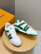 Tênis Louis Vuitton Trainer #54 Low Classic Verde