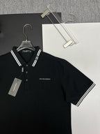 Polo Dolce Gabbana Listra Black White