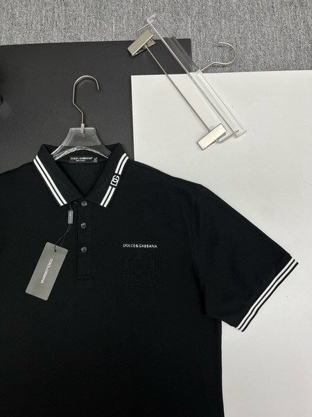 Polo Dolce Gabbana Listra Black White