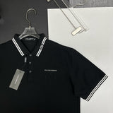 Polo Dolce Gabbana Listra Black White