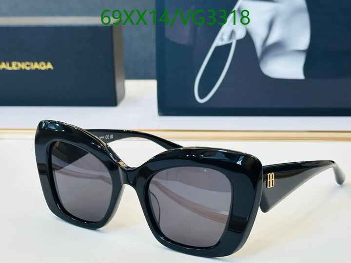 Óculos de sol Balenciaga Everyday BB0503S 001 Black
