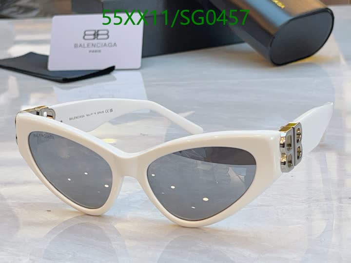 Óculos de sol Balenciaga Sunglasses BB Sunset