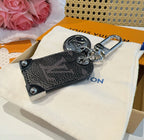Chaveiro Lv Cut Circle Monogram