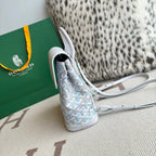 Mochila Goyard Calfskin BackPack Light Blue