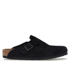 Birkenstock Boston Soft Footbed Suede Black