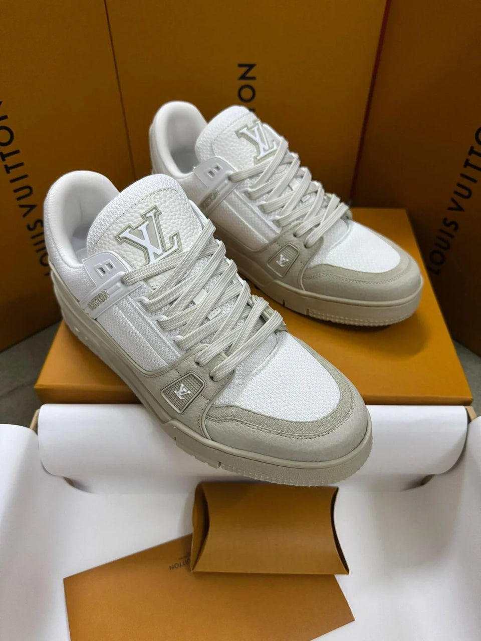 Tênis Louis Vuitton Louis Vuitton Trainer Special