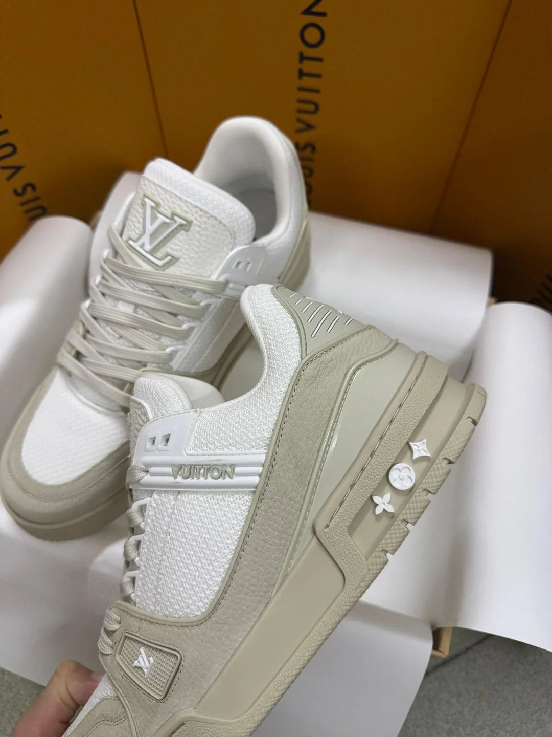 Tênis Louis Vuitton Louis Vuitton Trainer Special