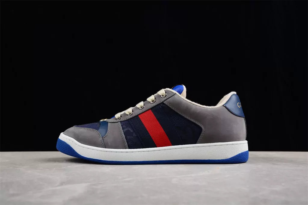 Gucci Screener Grey Navy (Pronta Entrega) Tamanho 40