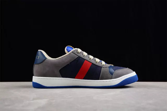 Gucci Screener Grey Navy (Pronta Entrega) Tamanho 40