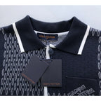 Polo Louis Vuitton Jacguard Blue