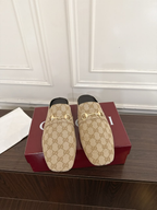 Mule Gucci Ragazzo Monogram Horsebit Supreme