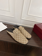 Mule Gucci Ragazzo Monogram Horsebit Supreme