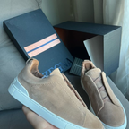 ZEGNA  Suede