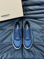 BURBERRY Vintage Check leather Blue