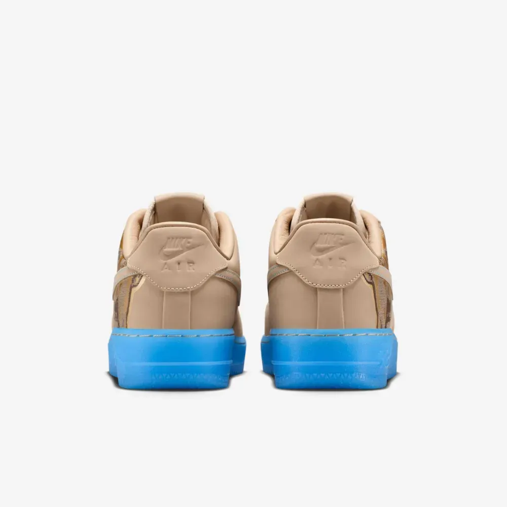 Tênis Kobe Bryant x Nike Air Force 1 Low Protro "Linen and University Blue