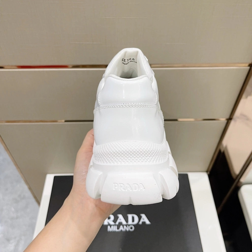 Tênis Prada Low Top White Solado Alto