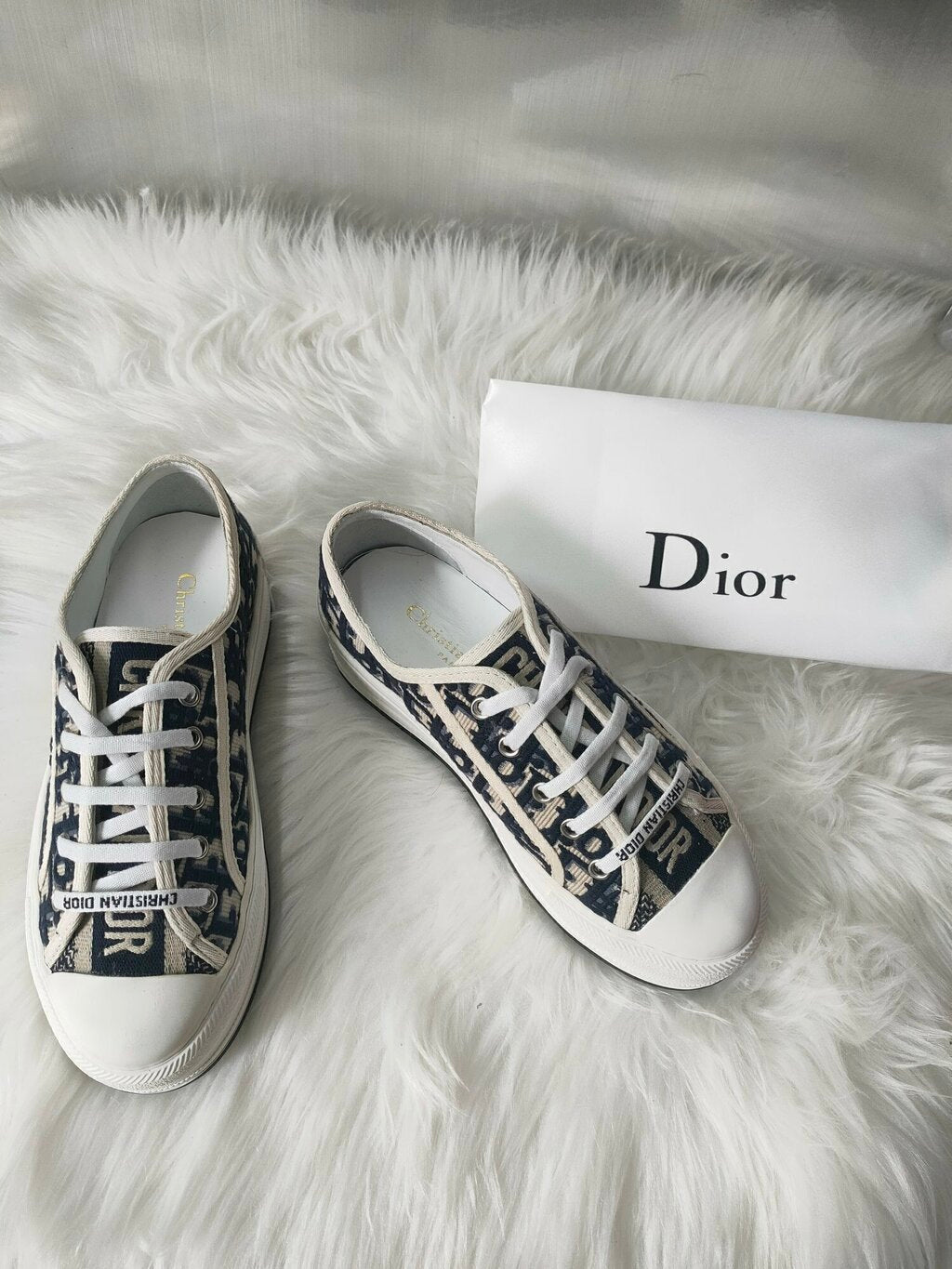 Dior Walk'N'Dior Platform Deep Blue