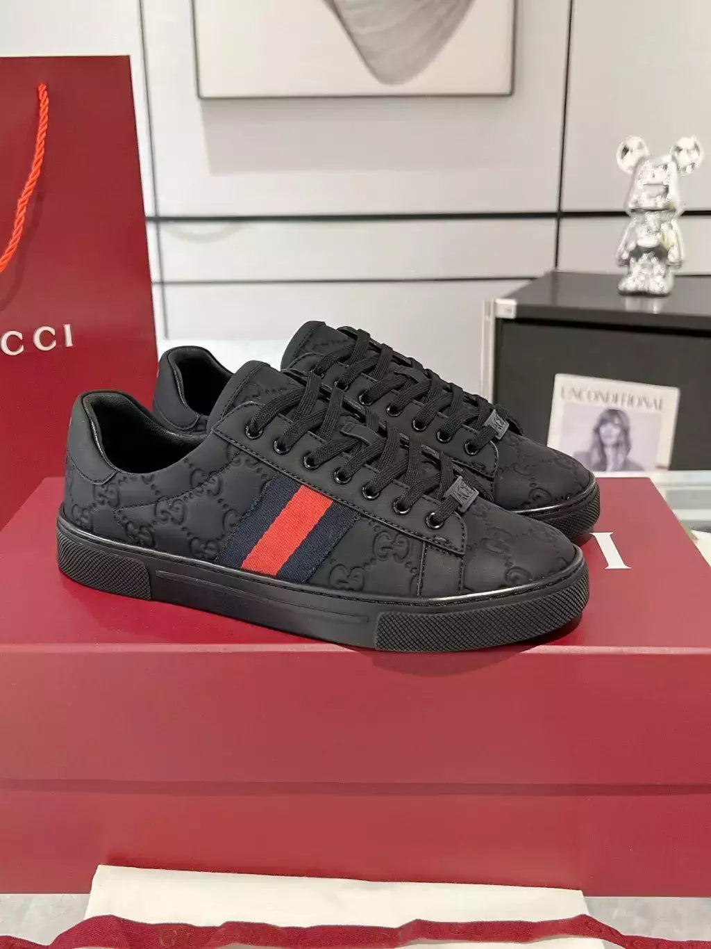 Gucci Canvas GG Monogram Black