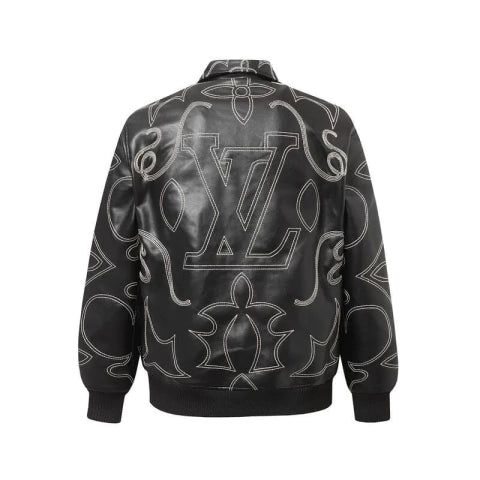 JAQUETA MONOGRAN LOUIS VUITTON "EMBROIDERED" Black