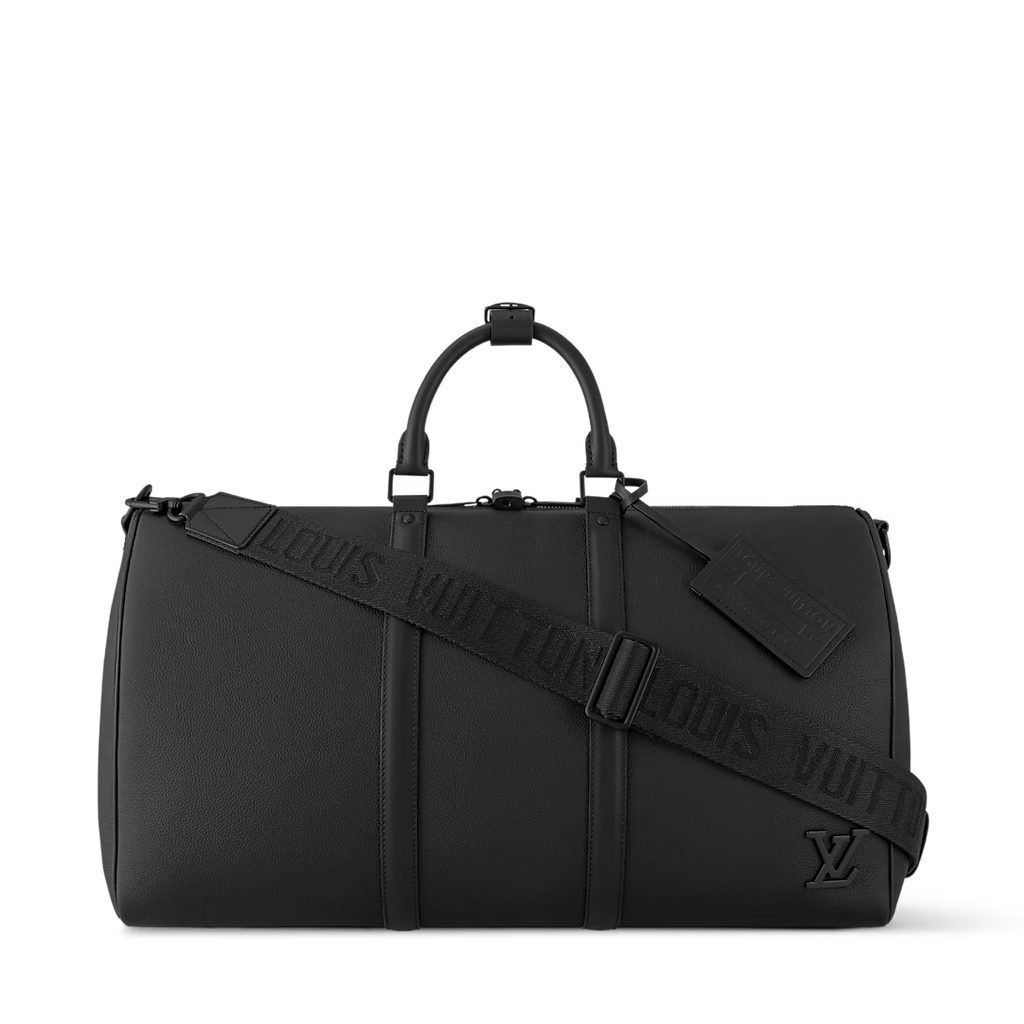 Bolsa de Viagem LV Keepall Bandoulière Black 50