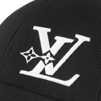 Boné Louis Vuitton LV Smash Logo Black